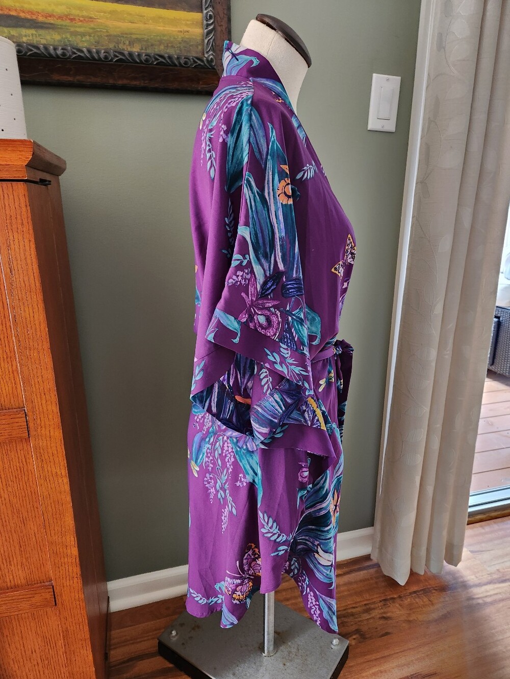 Soma Kimono Robe - Picture 3 of 7
